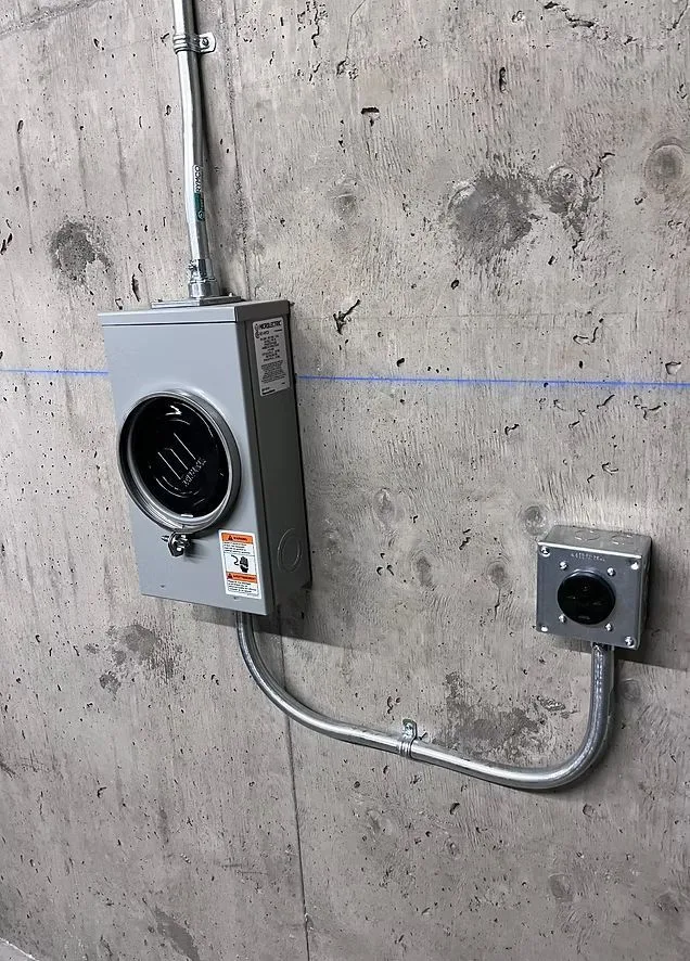 Electrical panel upgrade installation by Fusion Point Electric