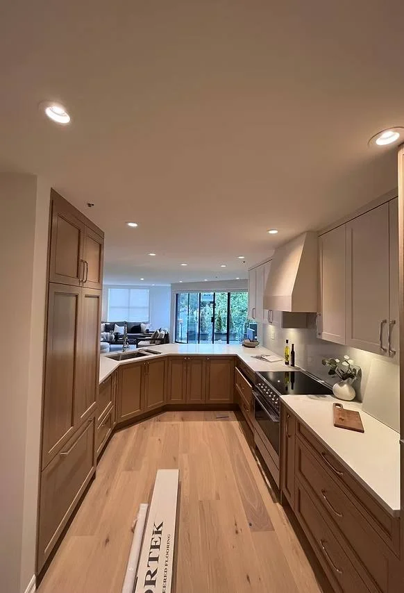 Kitchen lighting renovation